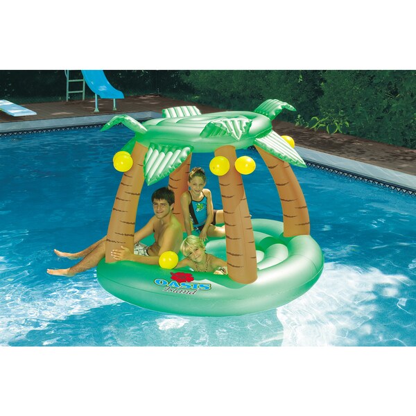 Swimline Oasis Island Pool Float 17218094 Shopping