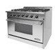 NXR Professional Range 36 inch 6 Burner