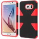 Insten Dynamic Hard PC/ Silicone Dual Layer Hybrid Rubberized Matte Phone Case Cover For Samsung Galaxy S6