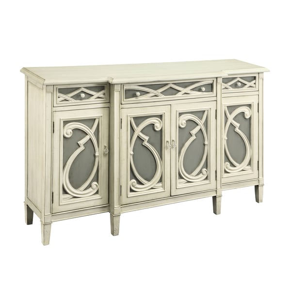 Christopher Knight Home Ivory Threedrawer Fourdoor Credenza