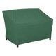 Classic Accessories Atrium Green Large Patio Bench Cover