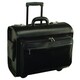Royce Leather Genuine Leather Executive Rolling  15-inch Laptop Briefcase