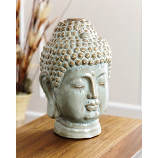 ABBYSON LIVING Turquoise Antique Buddha Figural