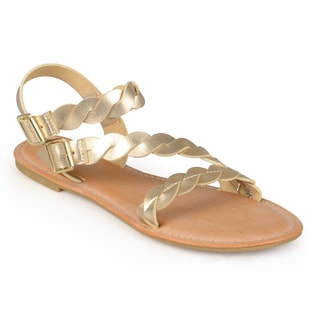 journee collection gladiator sandals