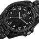 Joshua & Sons Men's Japanese Quartz Easy to Read Markers Spray Bracelet Watch
