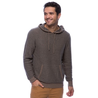Cullen Men's Cashmere End on End Stripes Hoodie