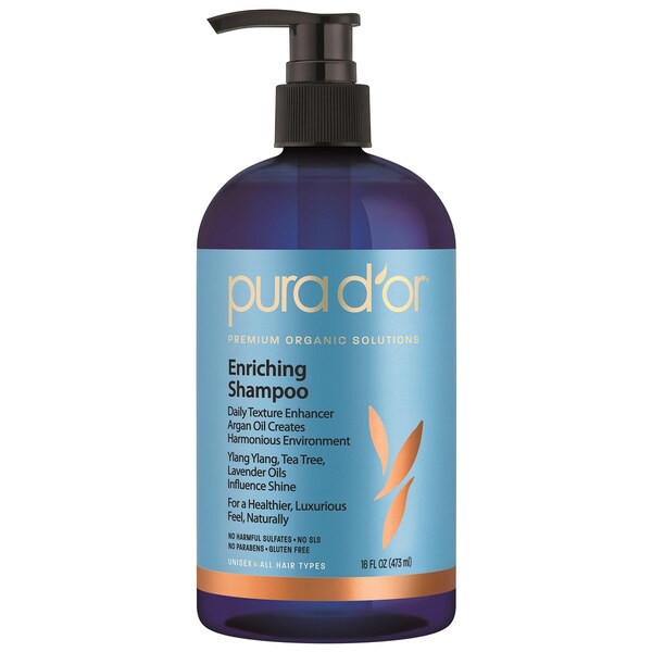 Pura D'or Argan Oil 16-ounce Argan Oil and Enriching Shampoo