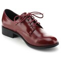 Refresh PEBBLE Women's Lace Up Low Chunky Heel Dress Oxfords