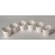 Whisper White Cone Sauce 1.75-inch Dish (Set of 6)