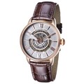 Stuhrling Original Men's Delphi Automatic Leather Strap Watch