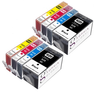 Sophia Global Compatible Ink Cartridge Replacement for HP 920XL (2 Black, 2 Cyan, 2 Magenta, 2 Yellow)