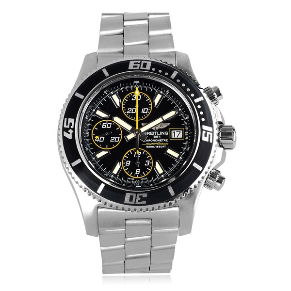 Breitling Men's 'Superocean II' A1334102-BA82 Link Watch
