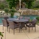 Christopher Knight Home Lennox Outdoor 7-piece Wicker Dining Set