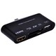 Patuoxun Multi-functional 3-in-1 Connection Kit USB OTG SD TF Card Reader Micro USB MHL to HDMI Adapter