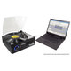 Pyle PTTC4U Turntable with Built-in Stereo Speakers/ MP3 Recording/ USB-to-PC/ Cassette Playback/ Battery (Refurbished)