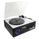Pyle PTTC4U Turntable with Built-in Stereo Speakers/ MP3 Recording/ USB-to-PC/ Cassette Playback/ Battery (Refurbished)