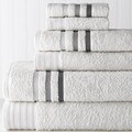 Ombre Stripe 6-Piece Towel Set