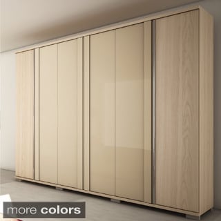 Deals Manhattan Comfort 'Downtown' 6-door Wardrobe