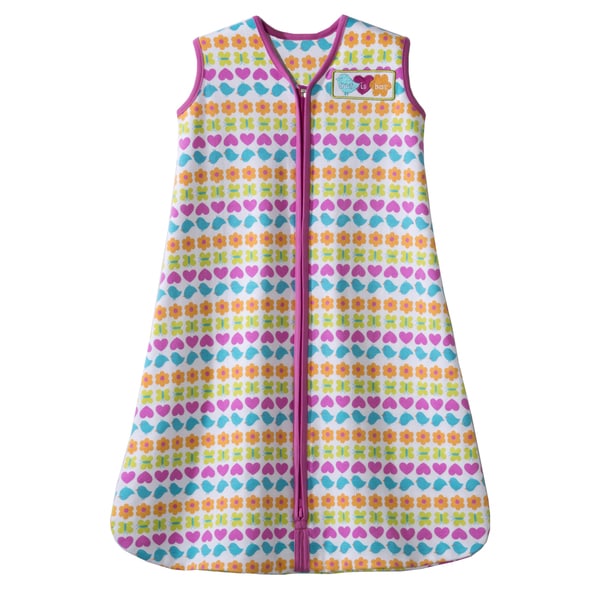 HALO SleepSack 100-percent Cotton Pink Striped Icon Wearable Blanket