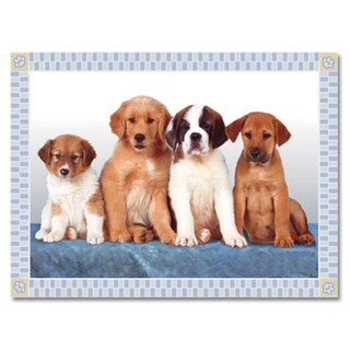 Puppies Large Pet Mat 