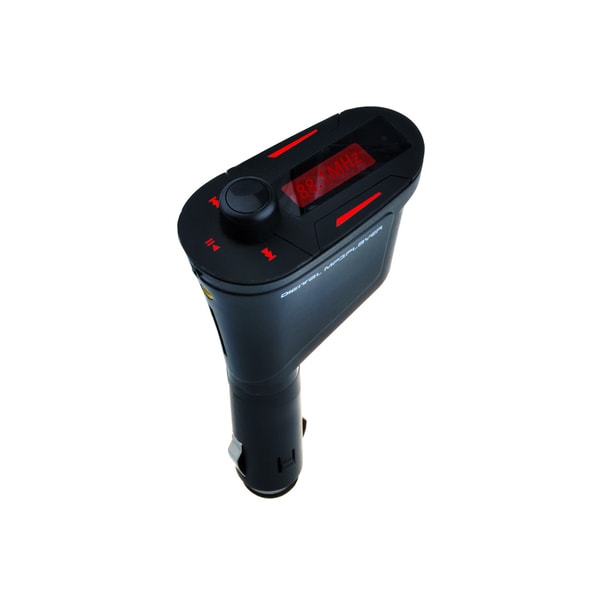 Patuoxun Wireless FM Transmitter Car Kit MP3 Audio Player with USB/ SD Card/ AUX-in Ports and Remote