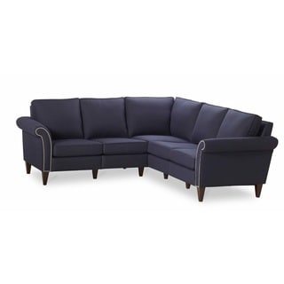 Pippa Midnight Blue 2-corner 2-sectional Sofa