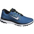 Nike Men's FI Impact Military Blue/ Venom Green/ White Golf Shoes