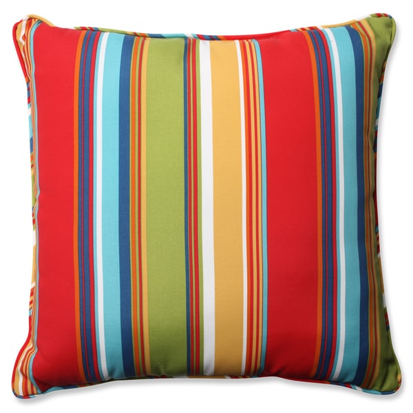 Pillow Perfect Outdoor/ Indoor Westport Garden 23-inch Floor Pillow - 17268821 - Overstock.com ...