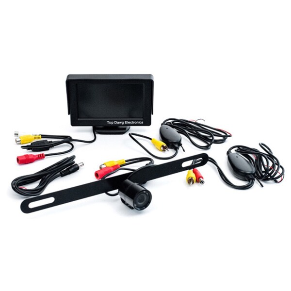 Top Dawg Commercial Heavy Duty Wireless Rear View Backup Camera
