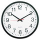 Universal Black Round Wall Clock