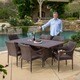 Christopher Knight Home Sinclair Outdoor 7-piece Wicker Dining Set