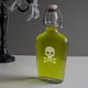 Crossbones Glass Flask Cruet