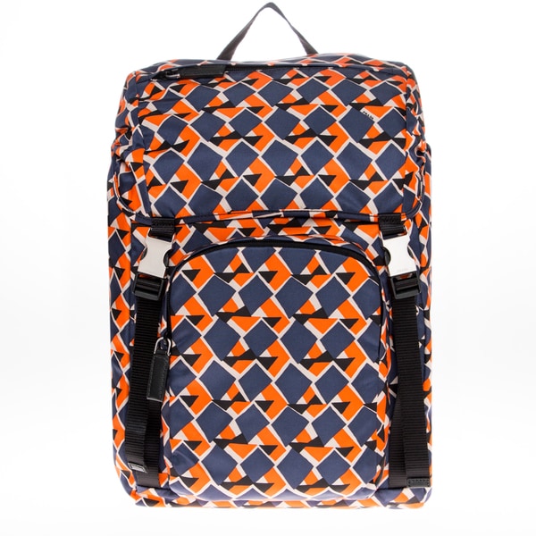 Prada Printed Nylon Backpack - 17285244 - Overstock.com Shopping ...  