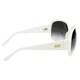 White Gradient Acetate Sunglasses
