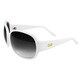 White Gradient Acetate Sunglasses