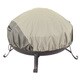 Classic Accessories Belltown Grey Round Fire Pit Cover