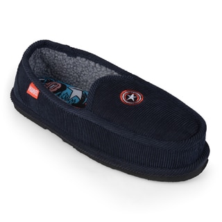 Marvel Men's Fleece Lined Captain America Slippers