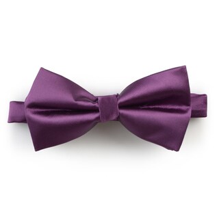 Vance Co. Men's Handmade Microfiber Bow Tie and Hanky Set