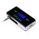 Patuoxun Wireless In-car FM Transmitter for 3.5mm Headphone Jack Devices