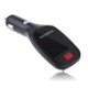 Patuoxun Bluetooth Car Kit and Charger with USB/ Micro SD Card Ports