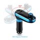Patuoxun Bluetooth FM Transmitter Hands-free Car Kit for Mobile Devices