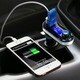 Patuoxun Silver Bluetooth FM Transmitter Car Kit and Charger with SD Card/ USB Ports