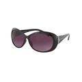 Vernier Women's Black 'Sunreaders' Reading 2.5x Sunglasses
