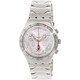 Swatch Men's Irony YCS496G Silver Stainless-Steel Swiss Quartz Watch