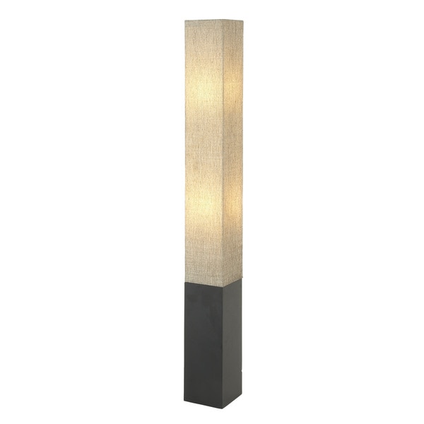 Square Wood Paper Floor Lamp 63"H - 17293026 - Overstock.com Shopping ...