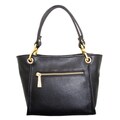 Leatherbay Italian Leather Siena Shoulder Bag