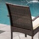 Christopher Knight Home Outdoor Cordoba Wicker Dining Chair with Cushions (Set of 2)