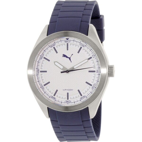 Puma Men's PU103321009 Black Rubber Quartz Watch