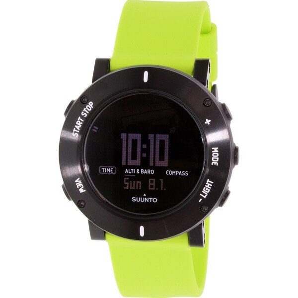 Suunto Men's Core SS020693000 Green Rubber Quartz Watch