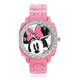 Disney Rhinestone Minnie Mouse Link Watch
